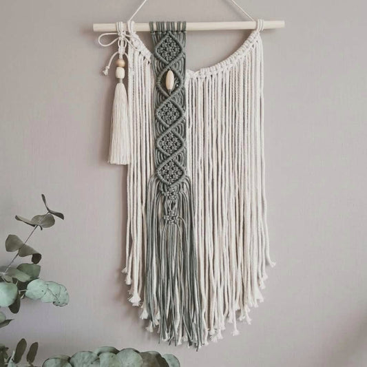Macrame Wall Hanging, Boho Wall Decore