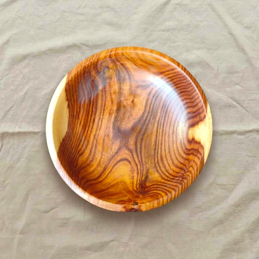 Large Natural Wooden Bowl