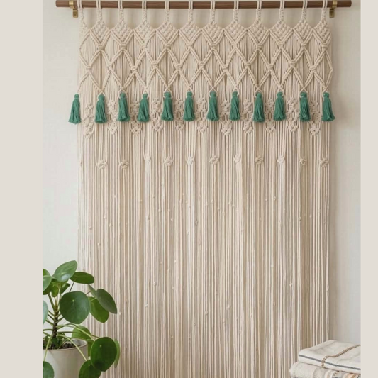 Macramie Curtain