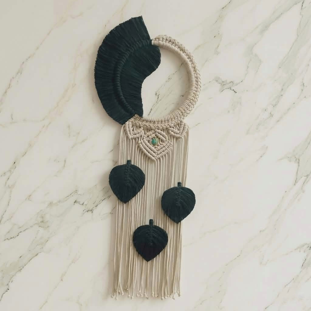 Macrame Wall Hanging, Boho Wall Decore