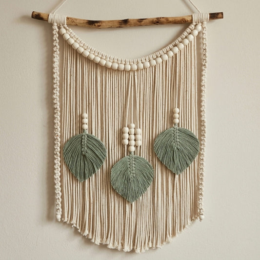 Macrame Wall Hanging, Boho Wall Decore
