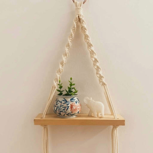 Macrame Wall Hanging,Macrame Shelf