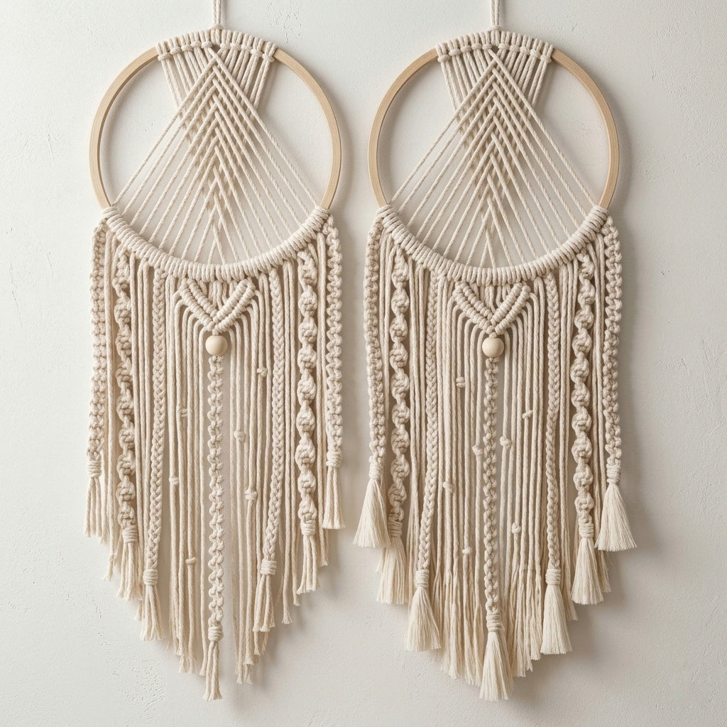 Macrame Wall Hanging, Boho WallDecore