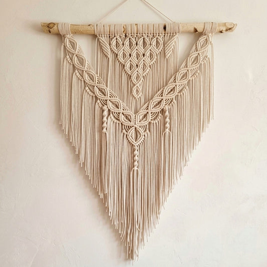 Macrame Wall Hanging, Boho Wall Decore