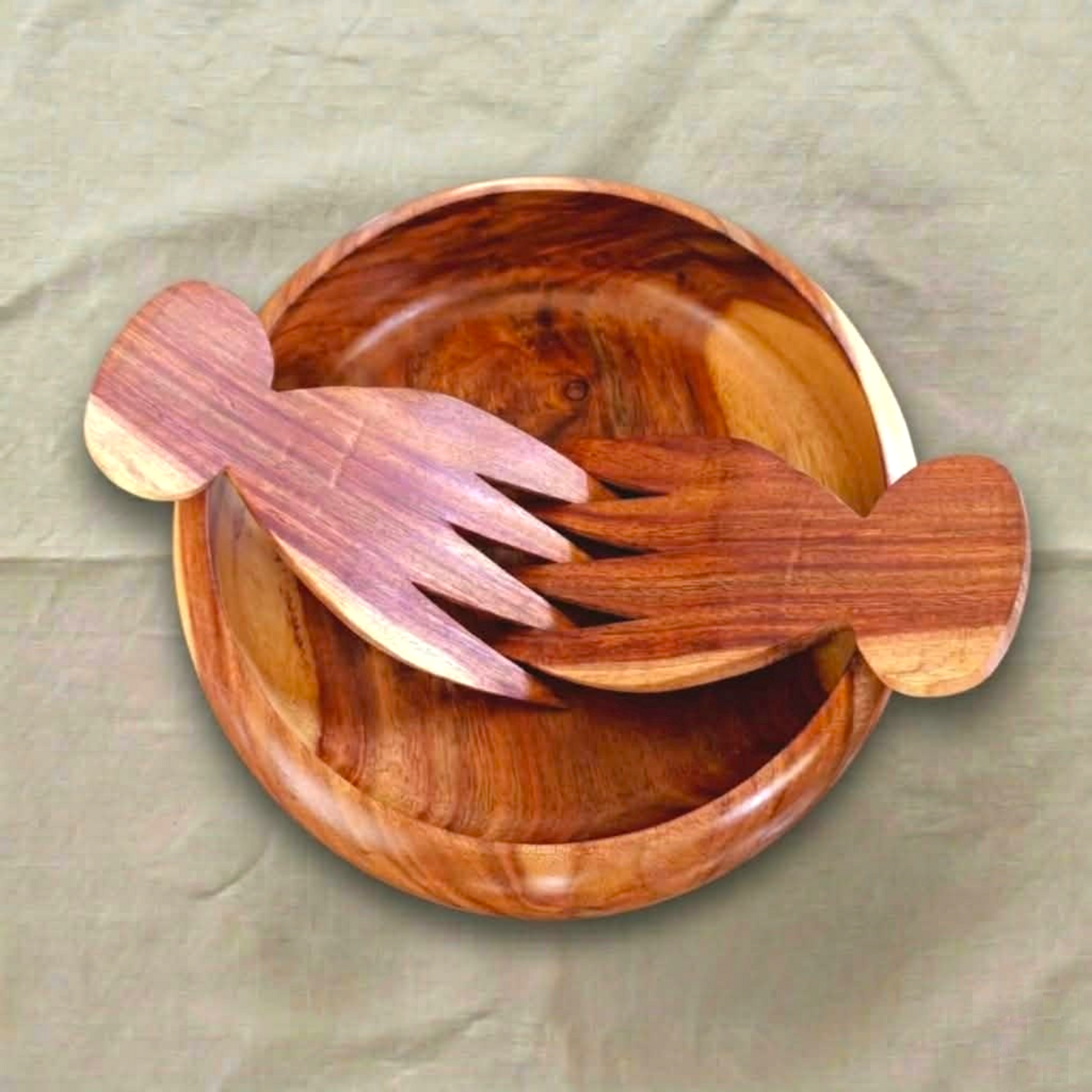 Natural Wooden Salad Fork